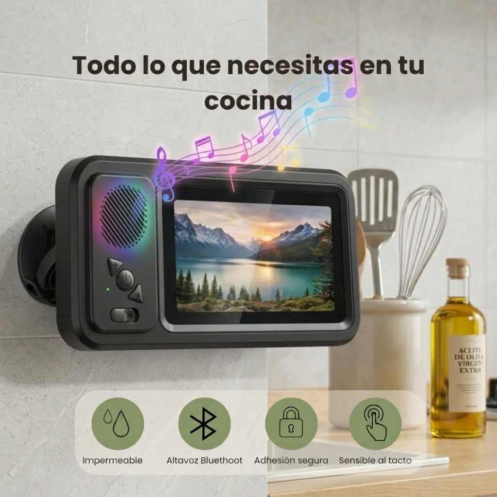 Protector de celular para cocina