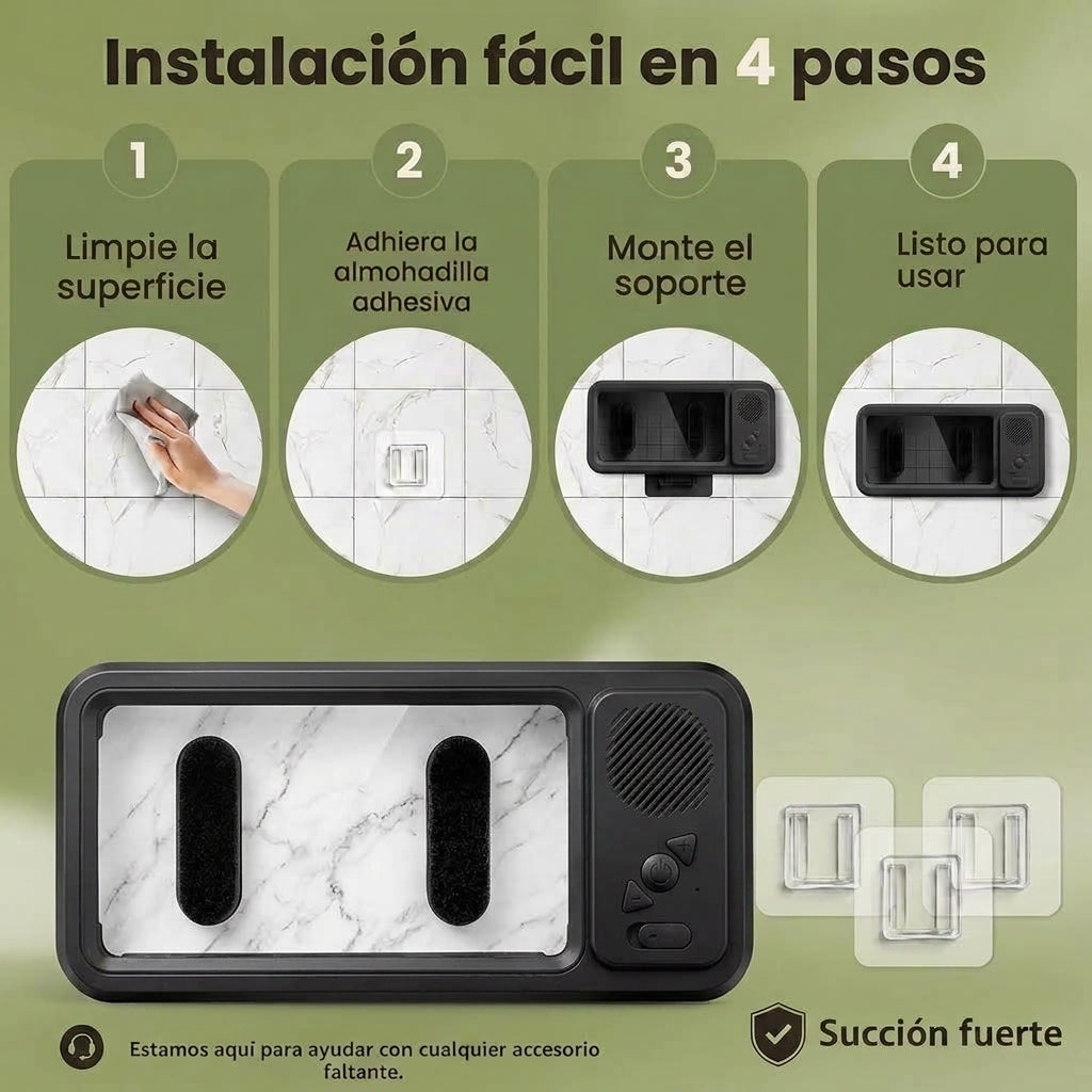 Protector de celular para cocina
